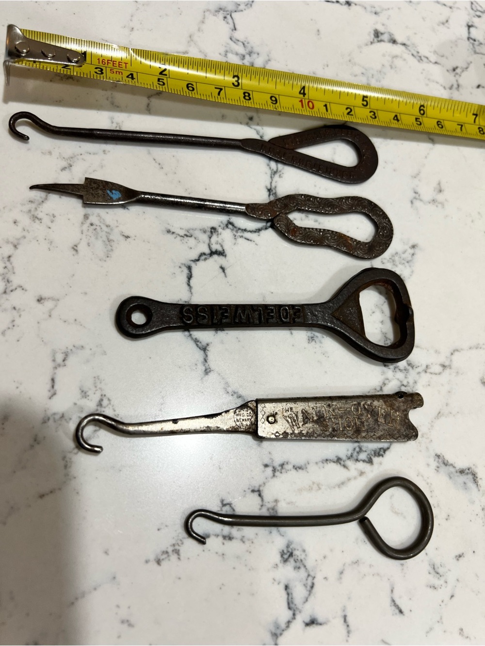 Antique 1900’s button fasteners and bottle opener - Picture 13 of 15